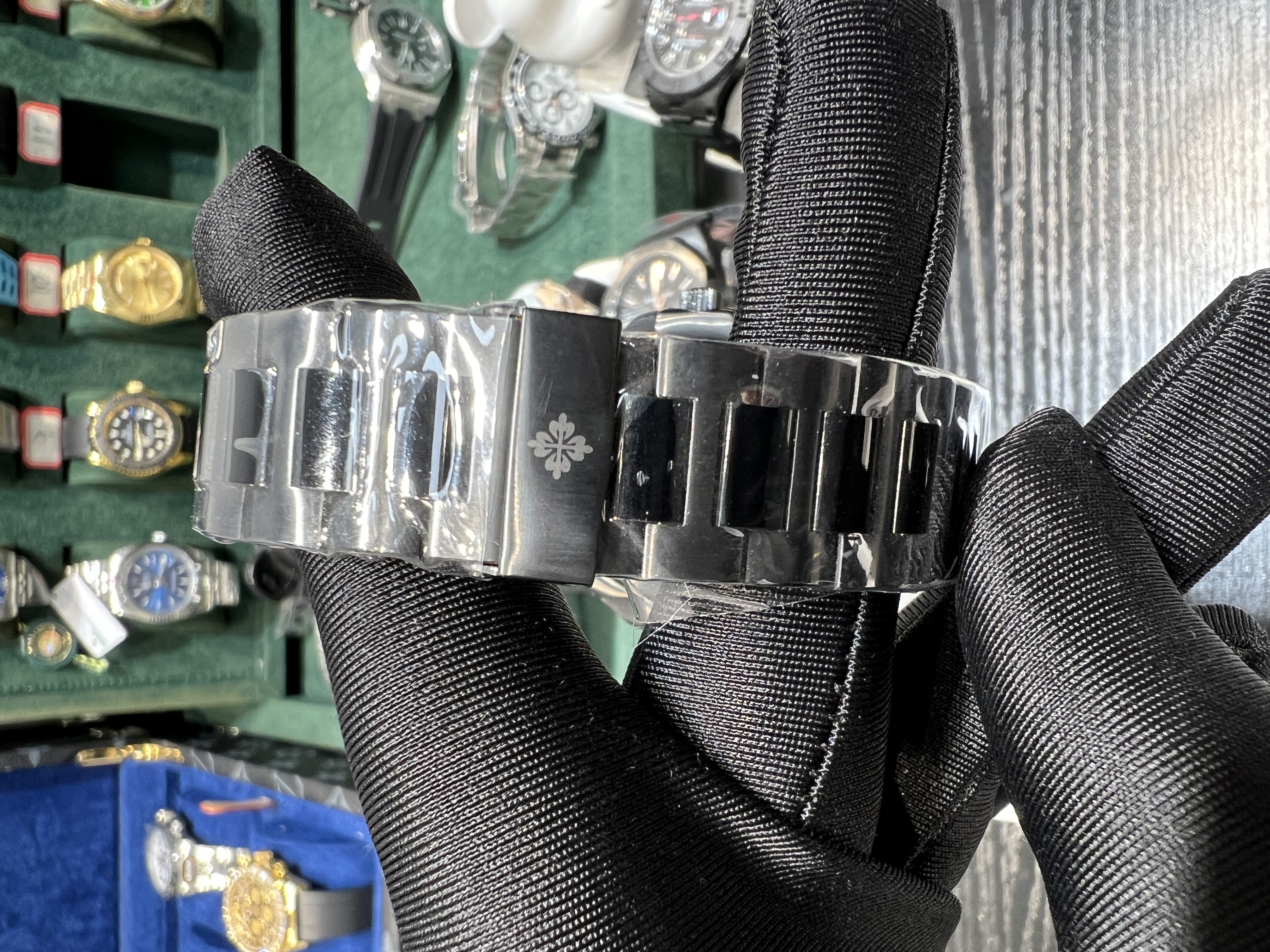 Patek Philippe Nautilus series 5711 all black case BLAKEN modify of 