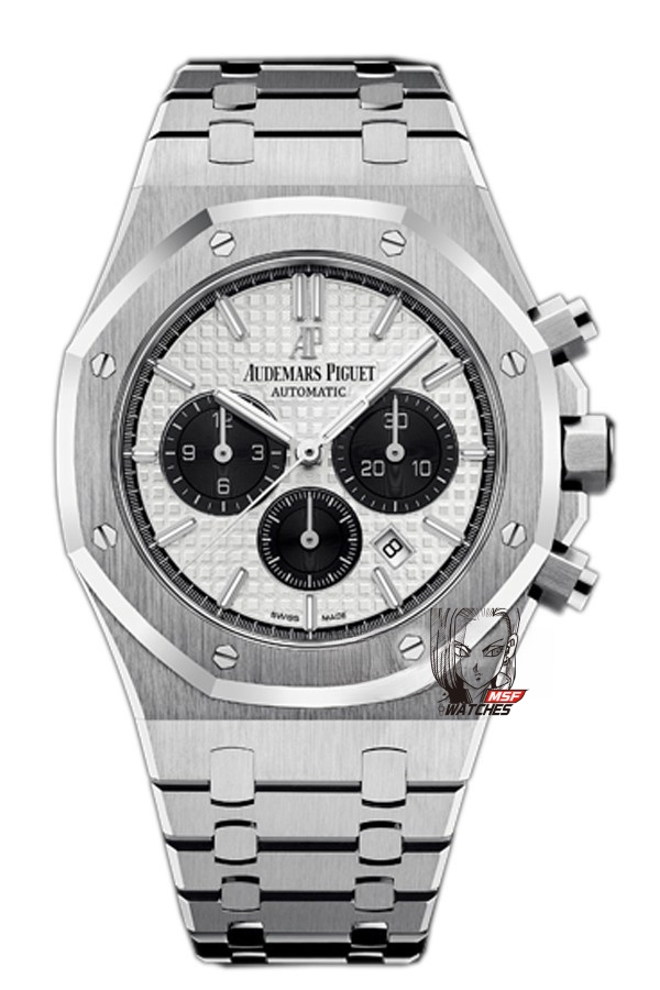Audemars Piguet Royal Oak Offshore Series 26331ST.OO.1220ST.03, Panda Dial White Dial with Black Subdials, 41mm Size.