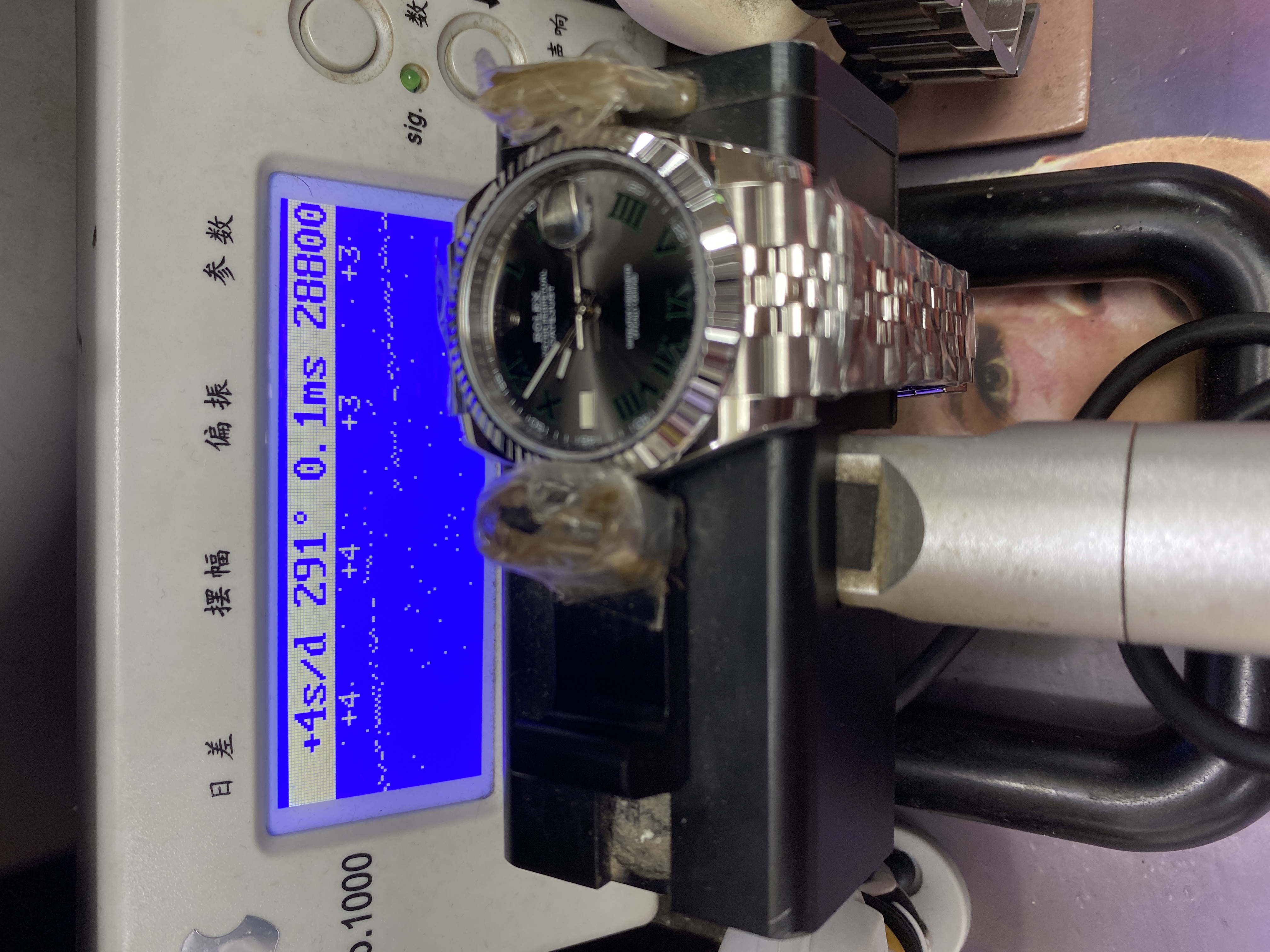 Rolex Datejust Series Watch Model M126334-0022(Green Roman Numerals)41mm