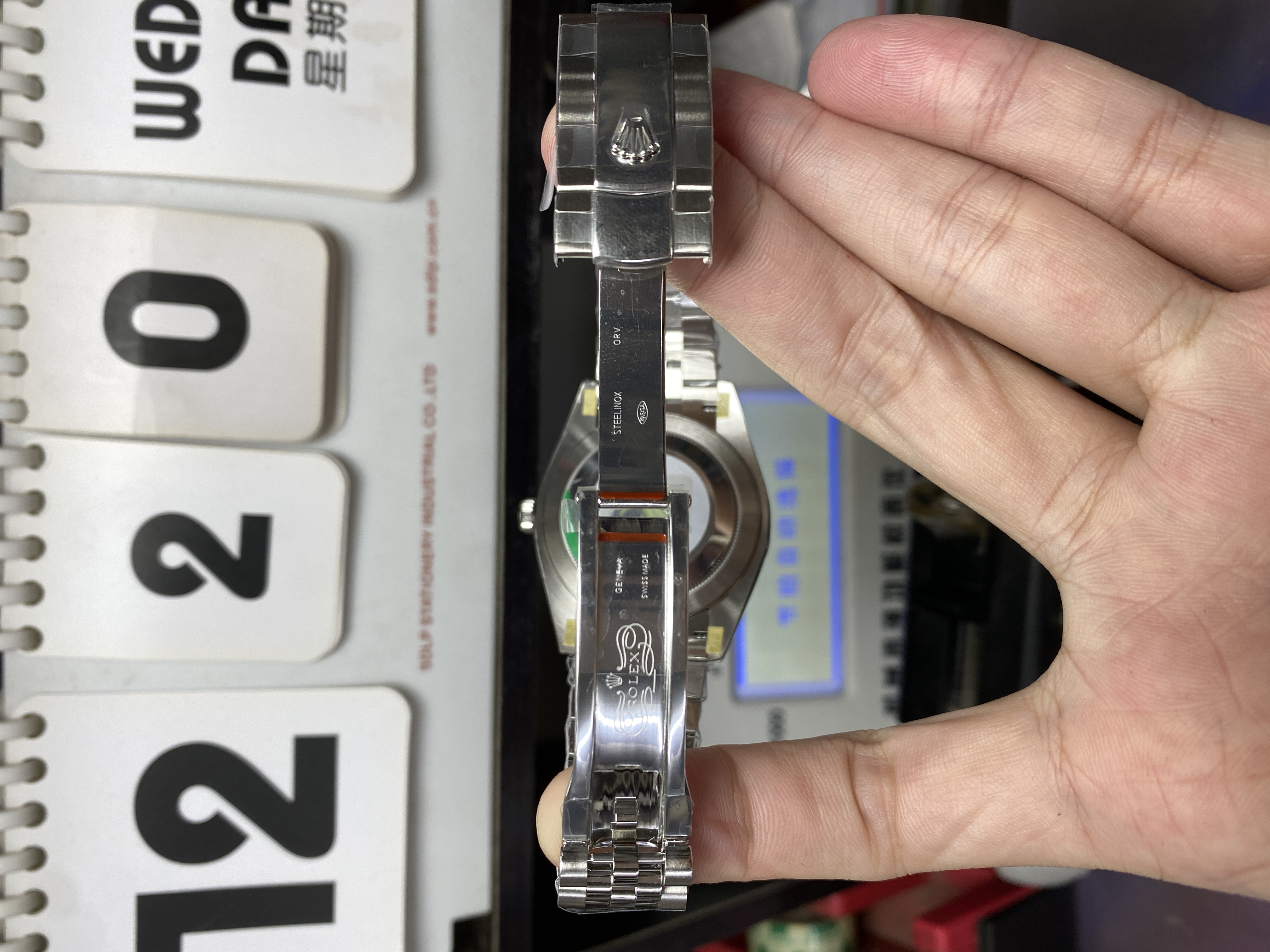 Rolex Datejust Series Watch Model M126334-0032 (Wave Blue Dial) 41mm