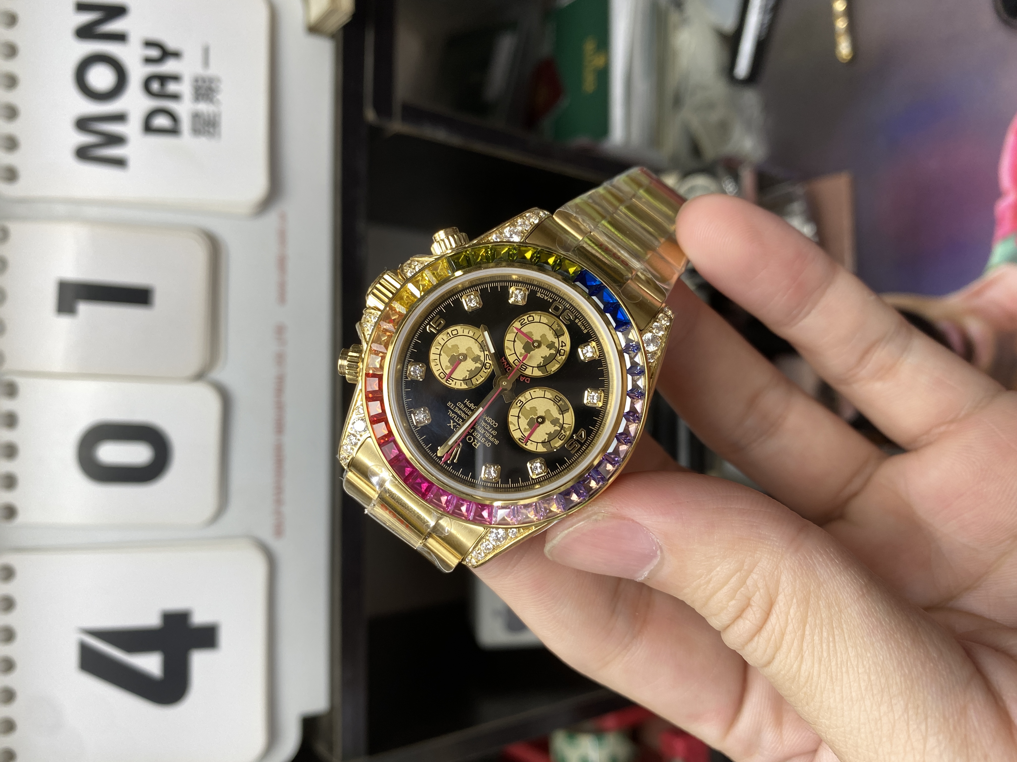 Rolex Cosmograph Daytona series Watch Model 116598 RBOW 40mm