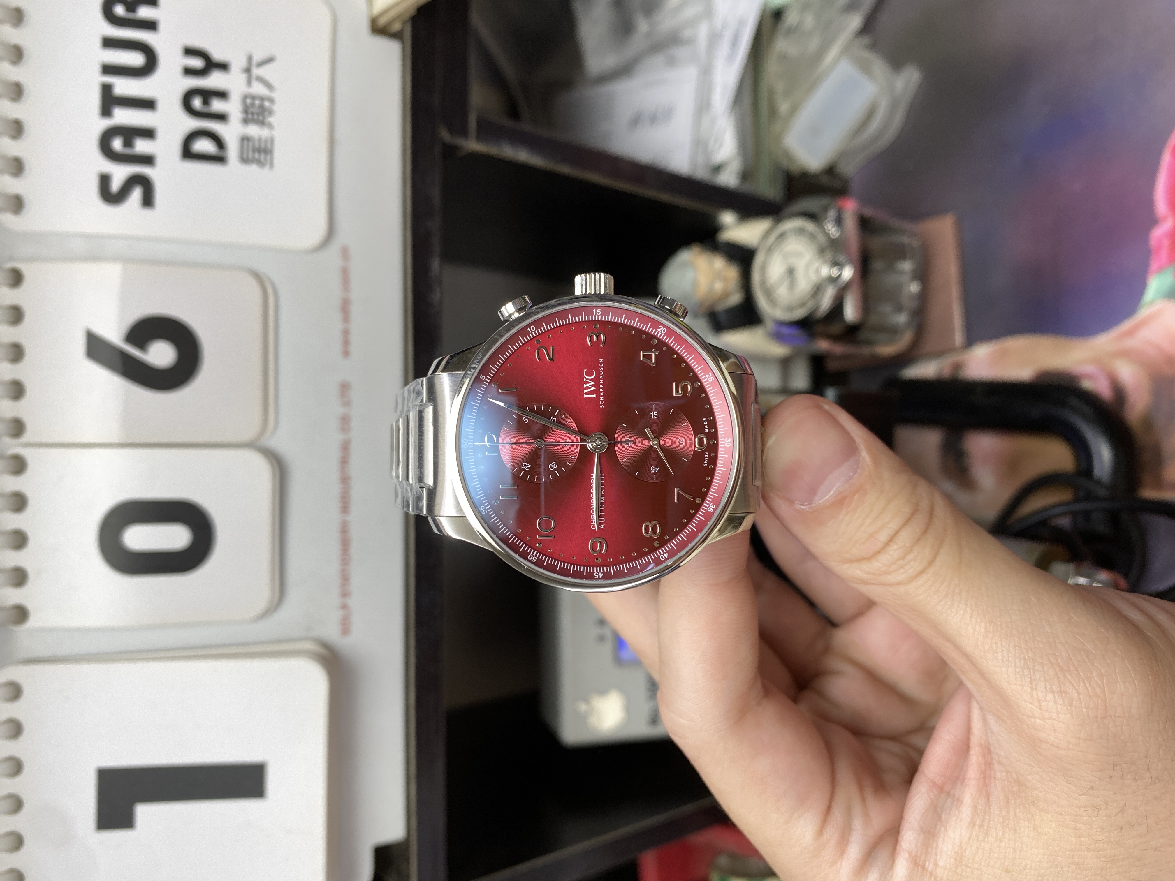 IWC Portuguese Series Watch Model  IW371616 41mm