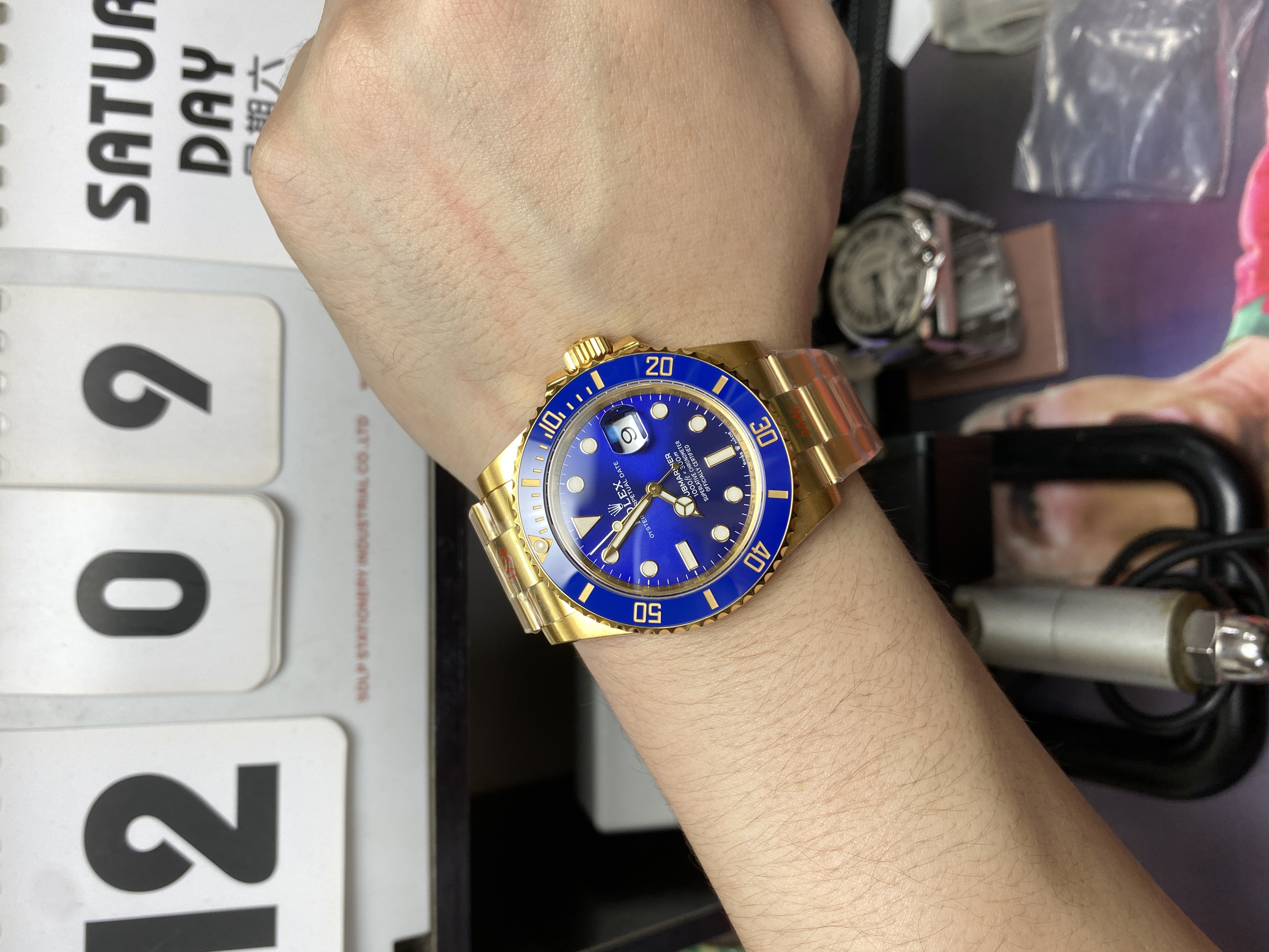 Rolex Submariner Series Watch Model m126618lb-0002 41mm