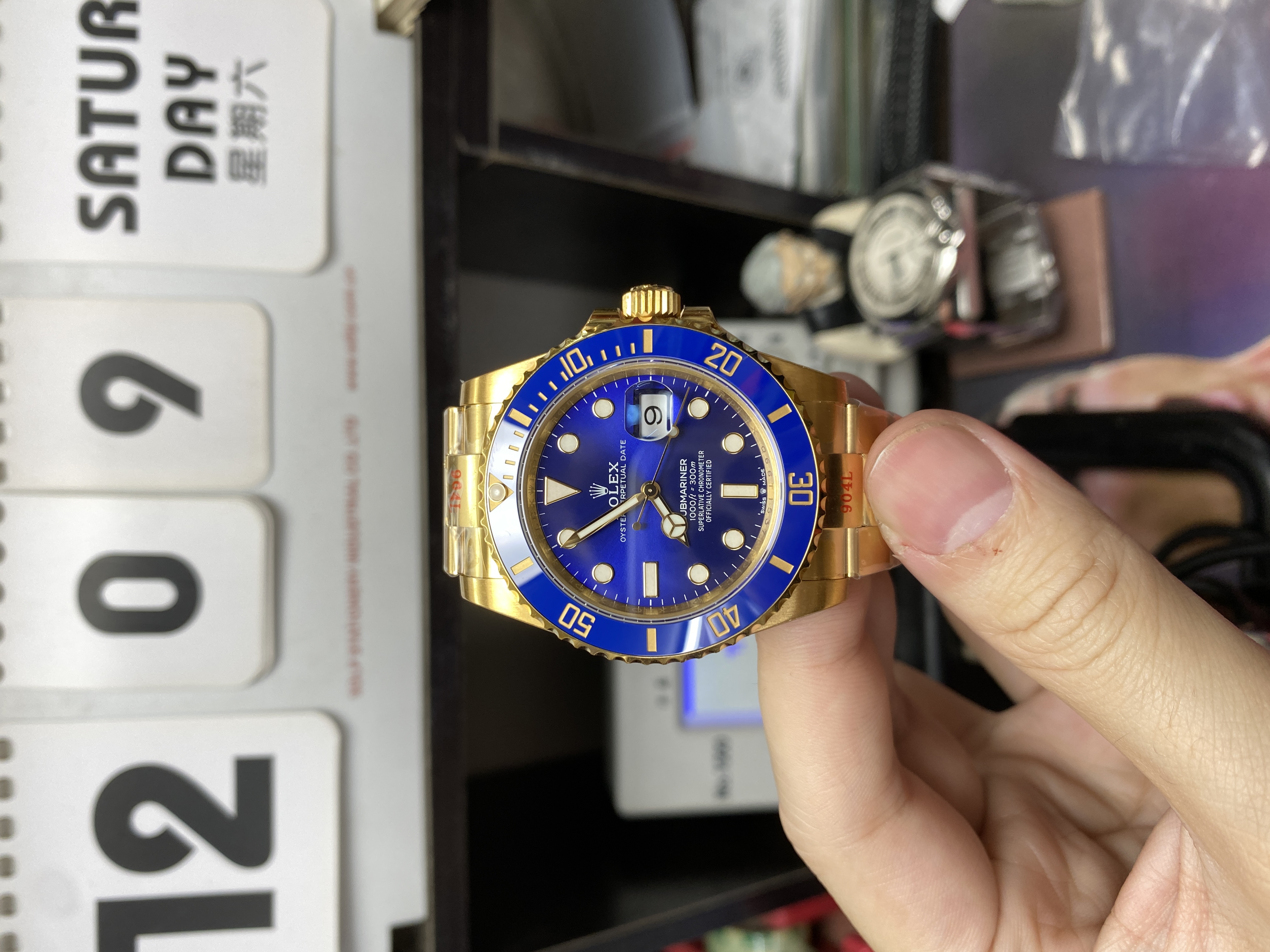 Rolex Submariner Series Watch Model m126618lb-0002 41mm
