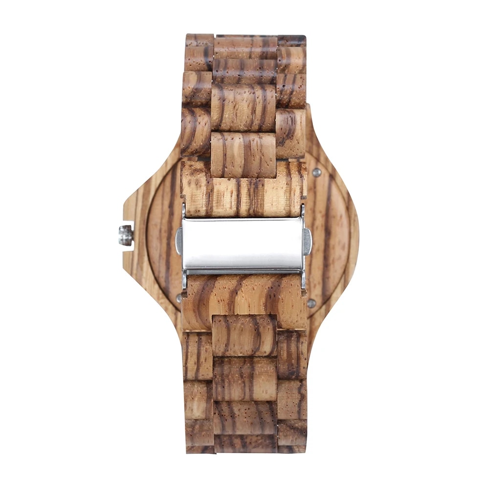 HAND-MADE TJW8001WGA lightweight wooden comfort watch with a stylish choice
