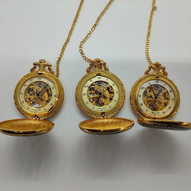 HAND-MADE FLEXFIL Shanghai Original Brand Vintage cloisonne Handmade high quality 40 mm waterproof Manual machinery Pocket Wristwatches