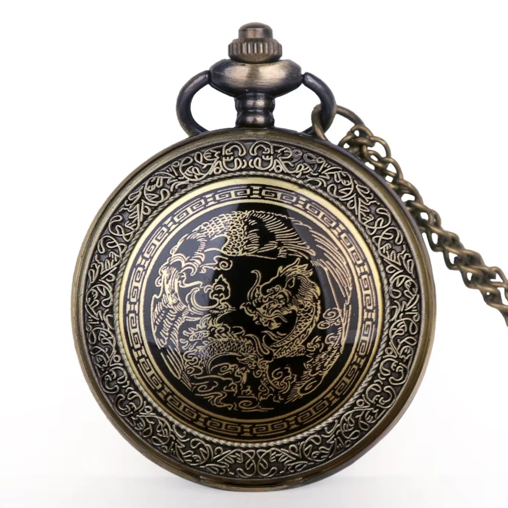 Creative FOB Quartz Pocket Watch Shiraz Hafez Tomb Architecture fashion and casual Pattern Pendant